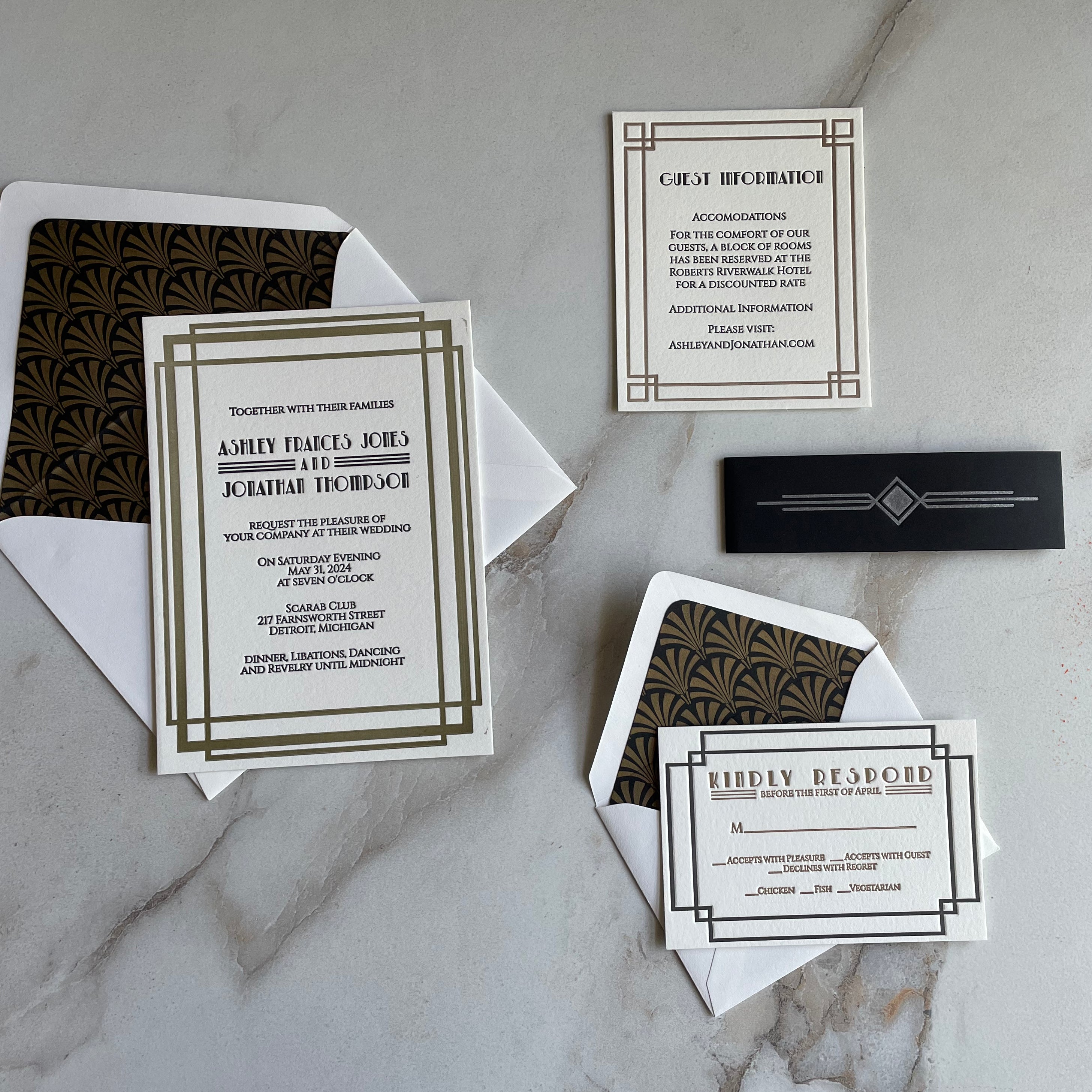 Art Deco Wedding Collection