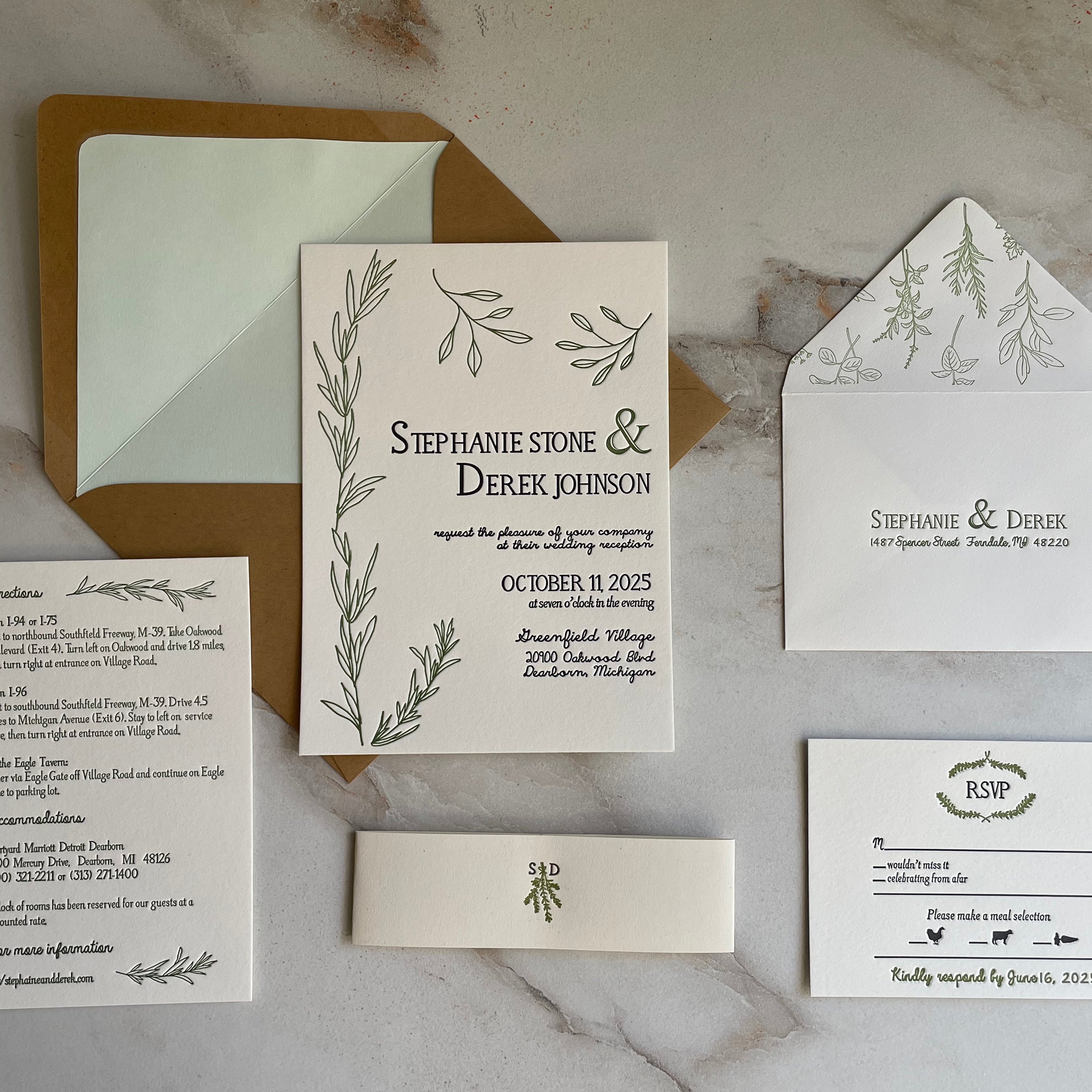 Rosemary Wedding Collection
