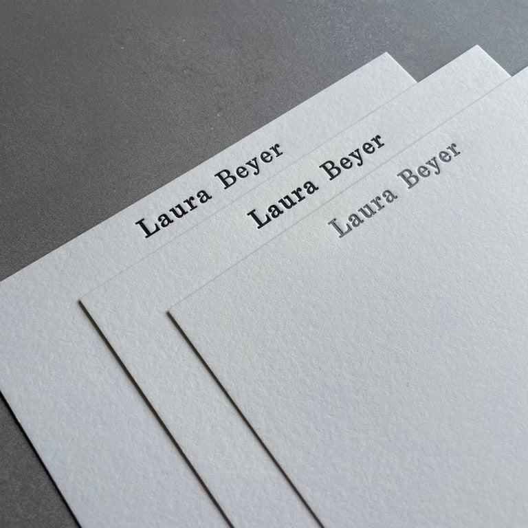 Personalized Bold Stationery