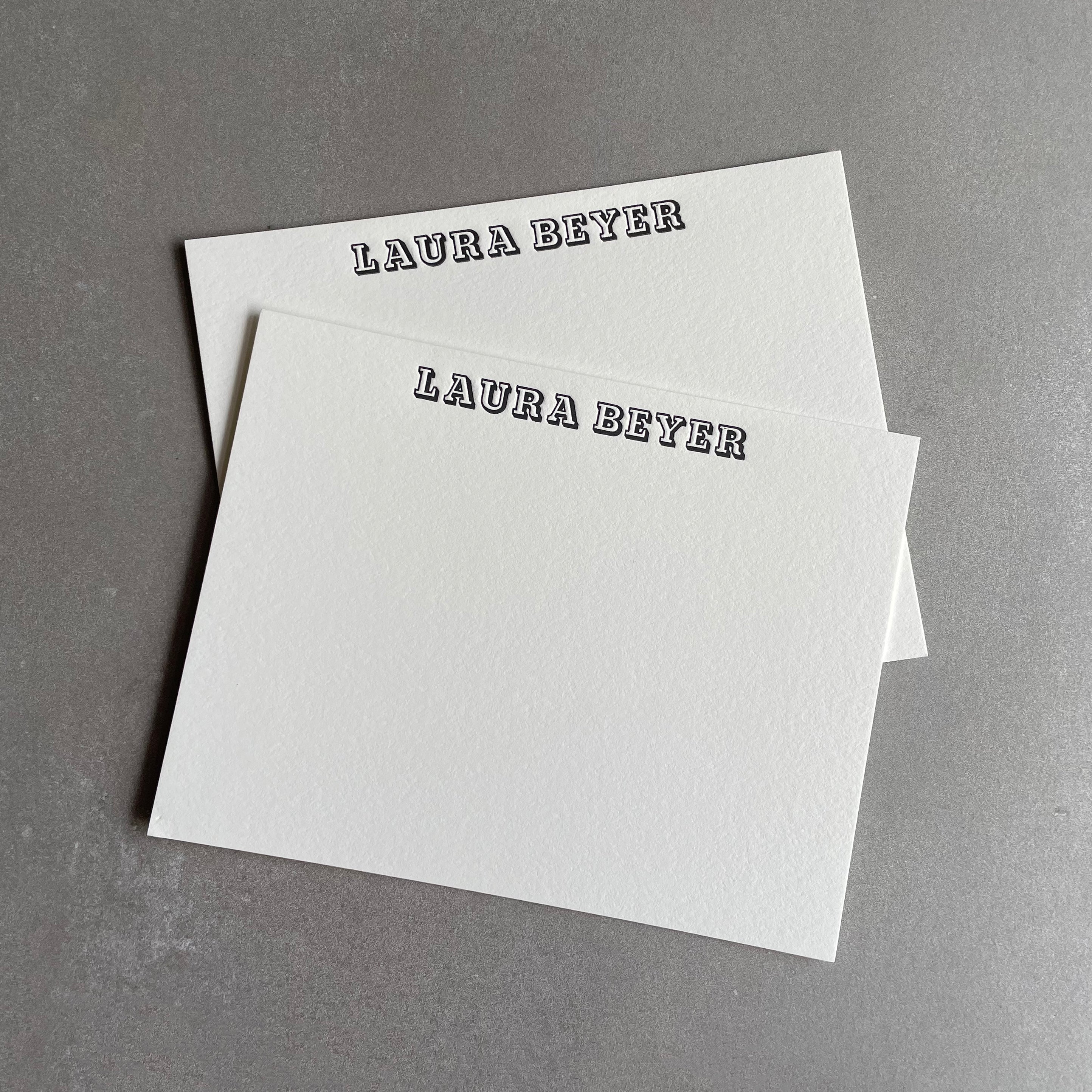 Luxury Letterpress Cards
