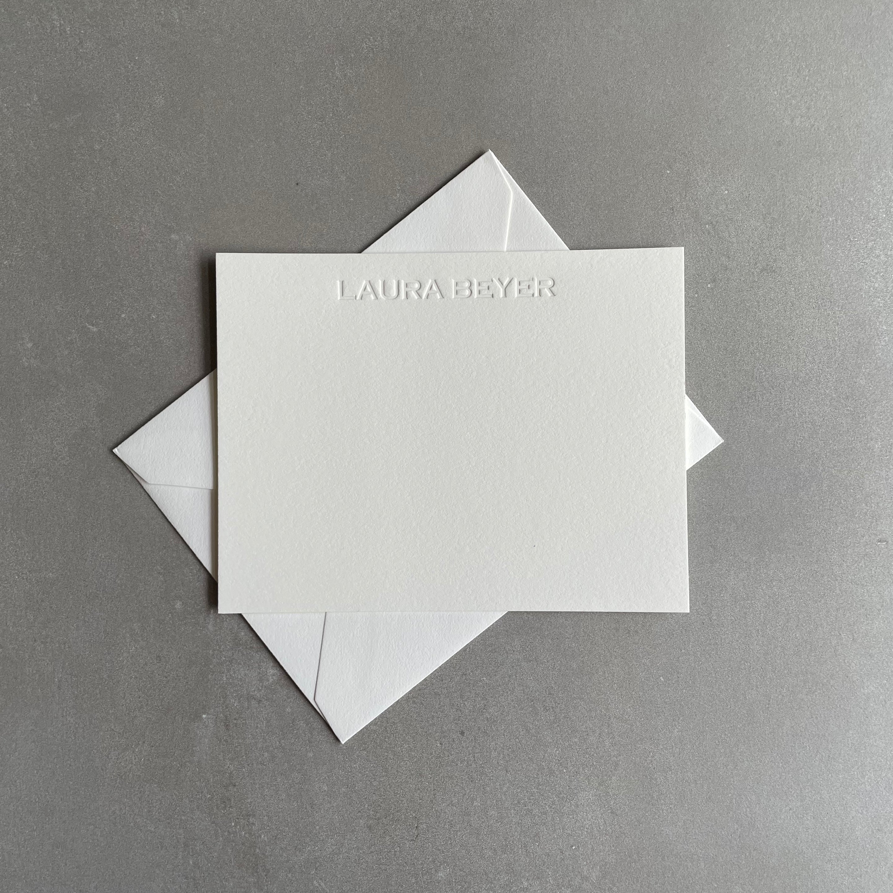 Luxury Cotton Paper Notecards