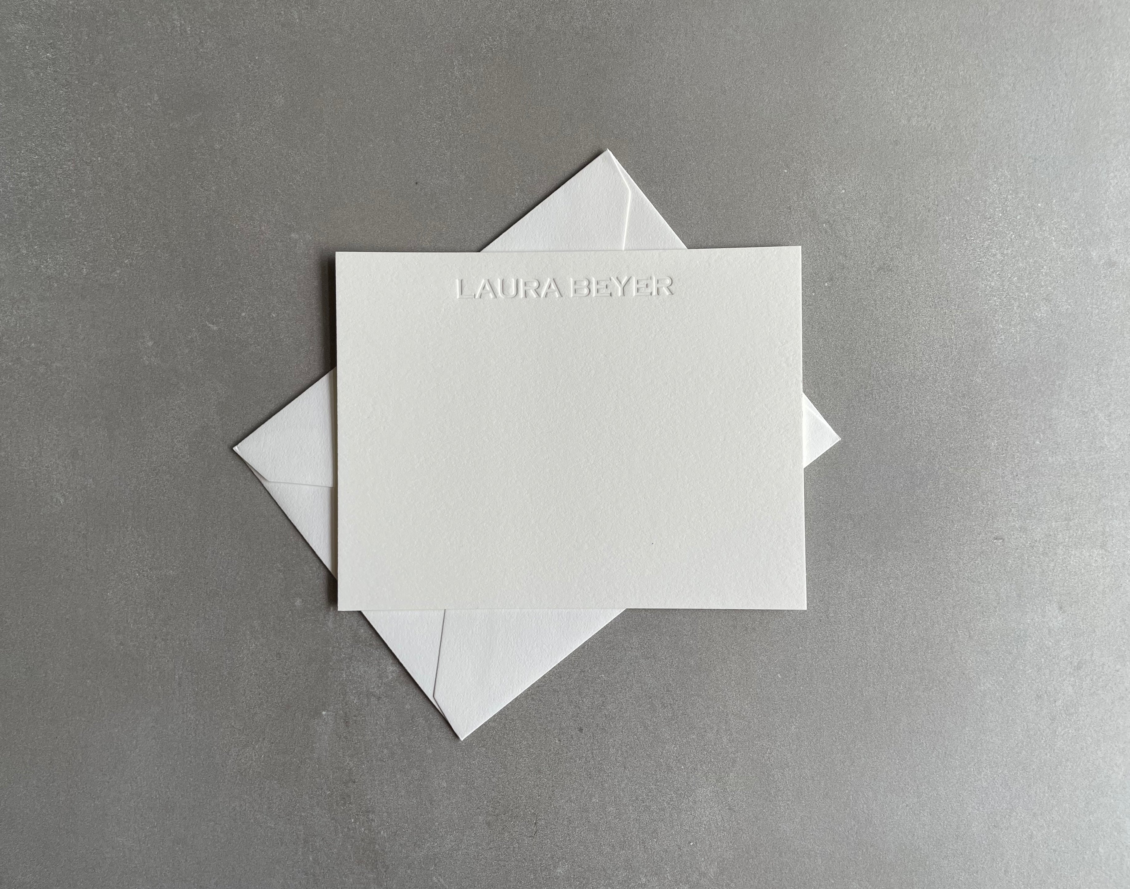 Luxury Cotton Paper Notecards
