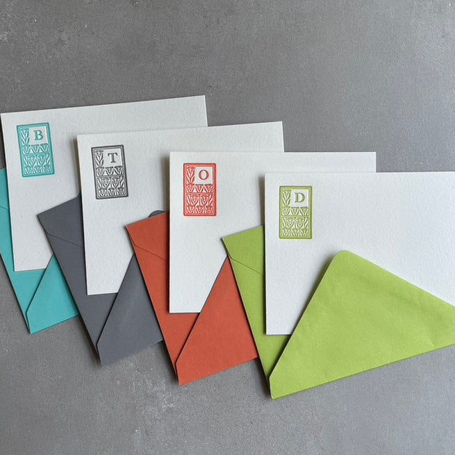 Couples Letterpress Stationery