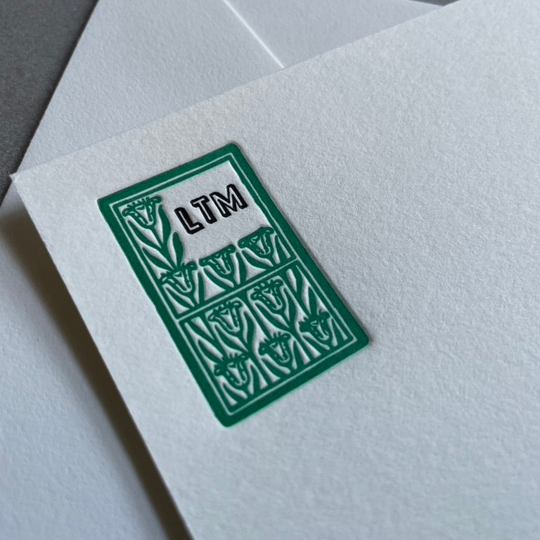 Handmade Letterpress Notecards