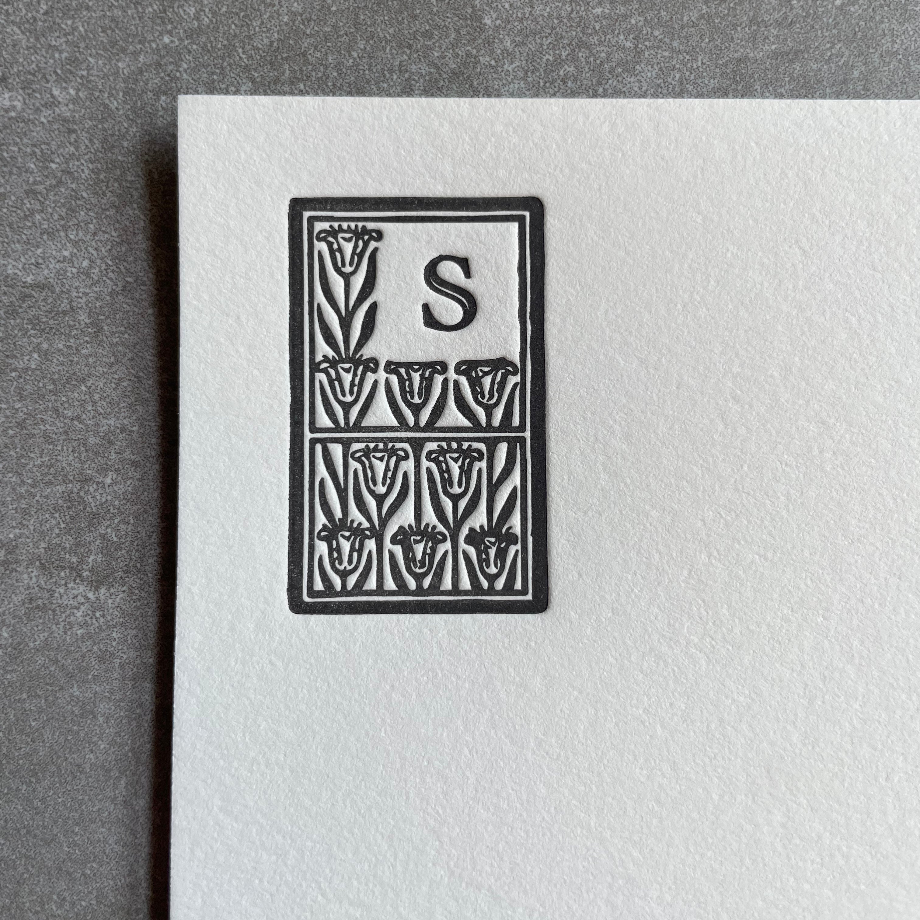 Custom Initial Stationery Set