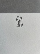 Fancy Stamp Initial Cards