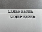 Copperplate Name Stationery
