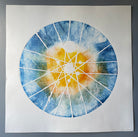Blue and Orange Artwork