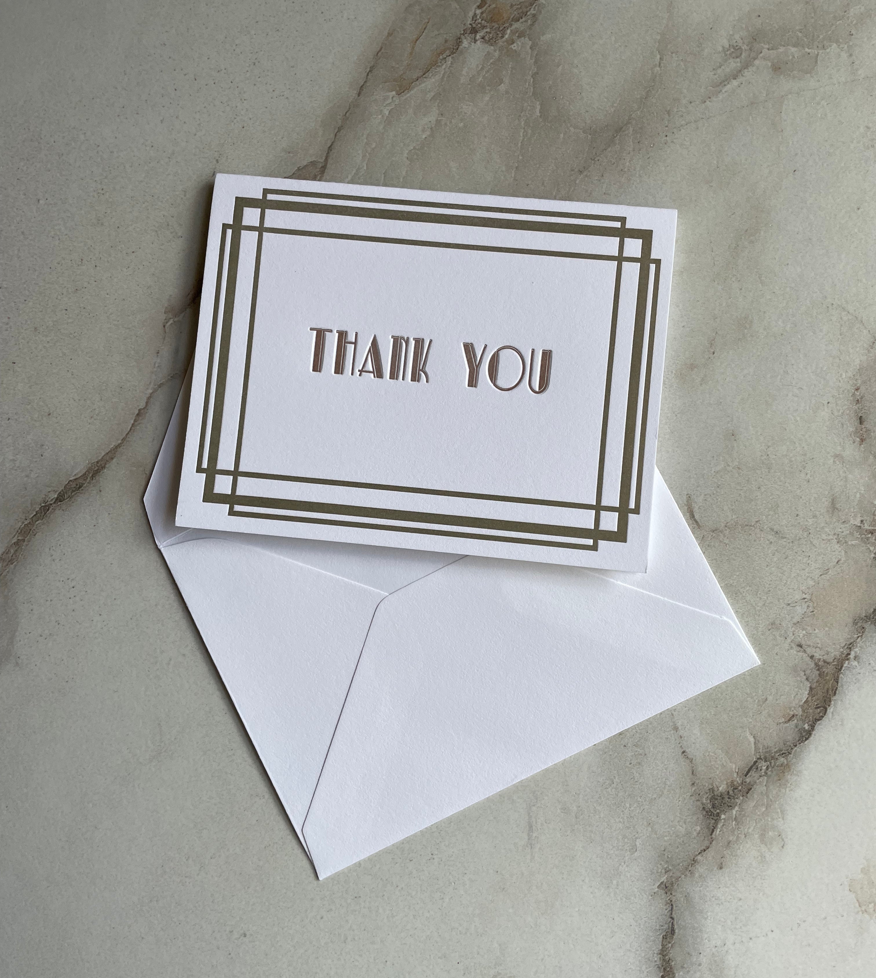 Custom Deco Thank You