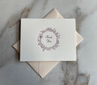 Peony Thank You Card - Hearty Greetings