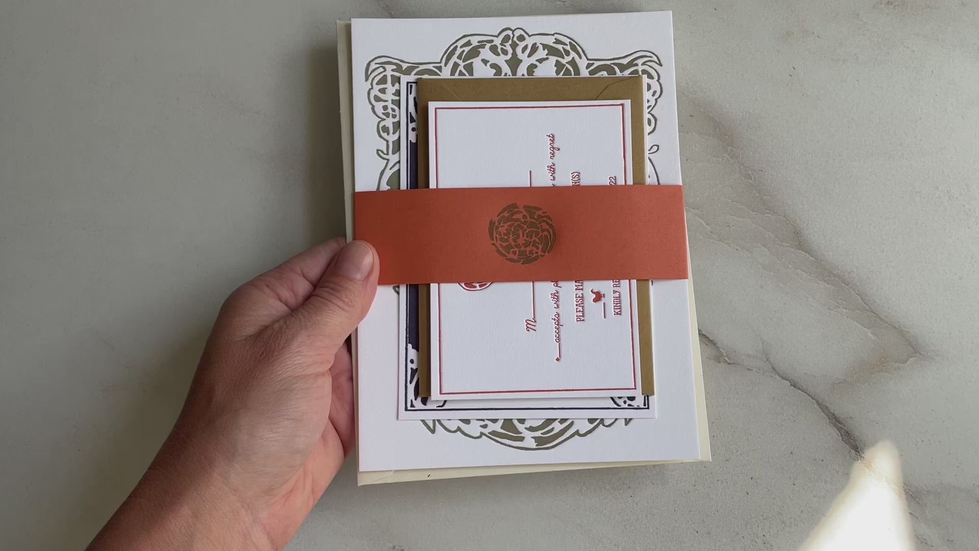Bohemian Wedding Stationery