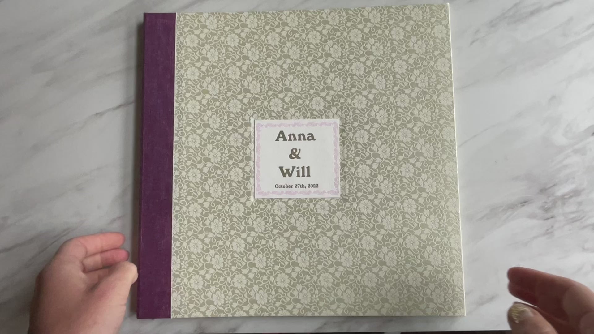 Green Decorative Binding Notebook