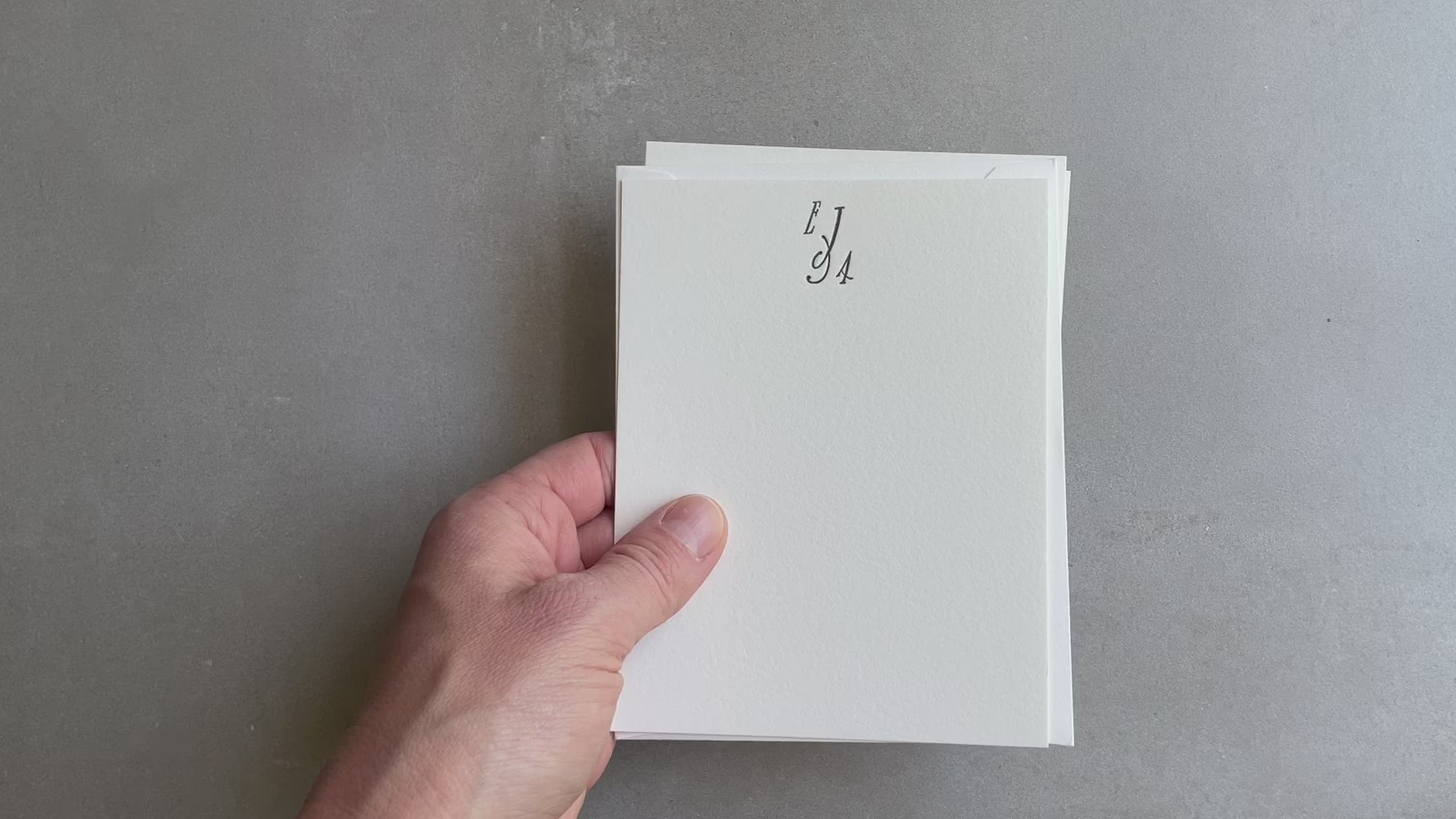 Personalized Notecard Set