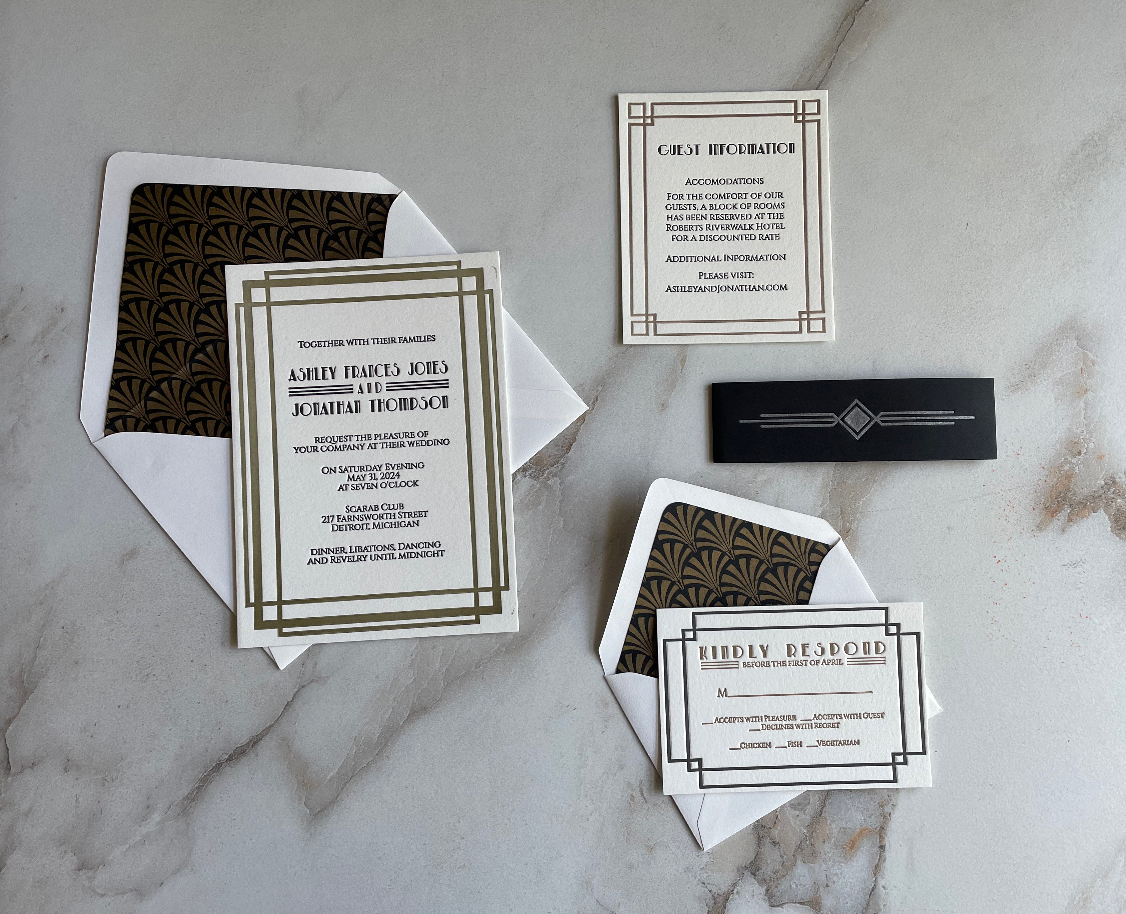 Art Deco Wedding Collection