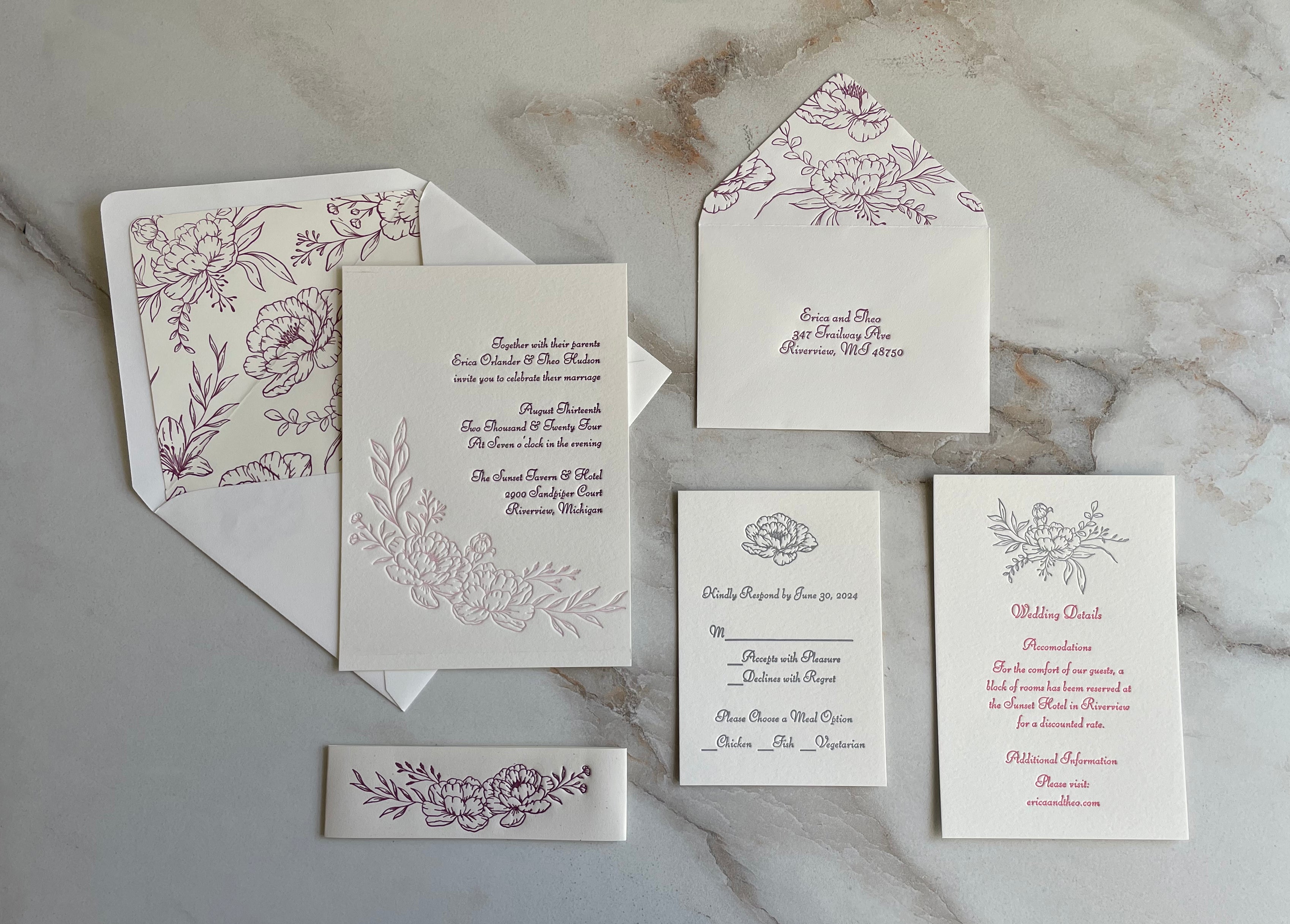 Peony Wedding Collection