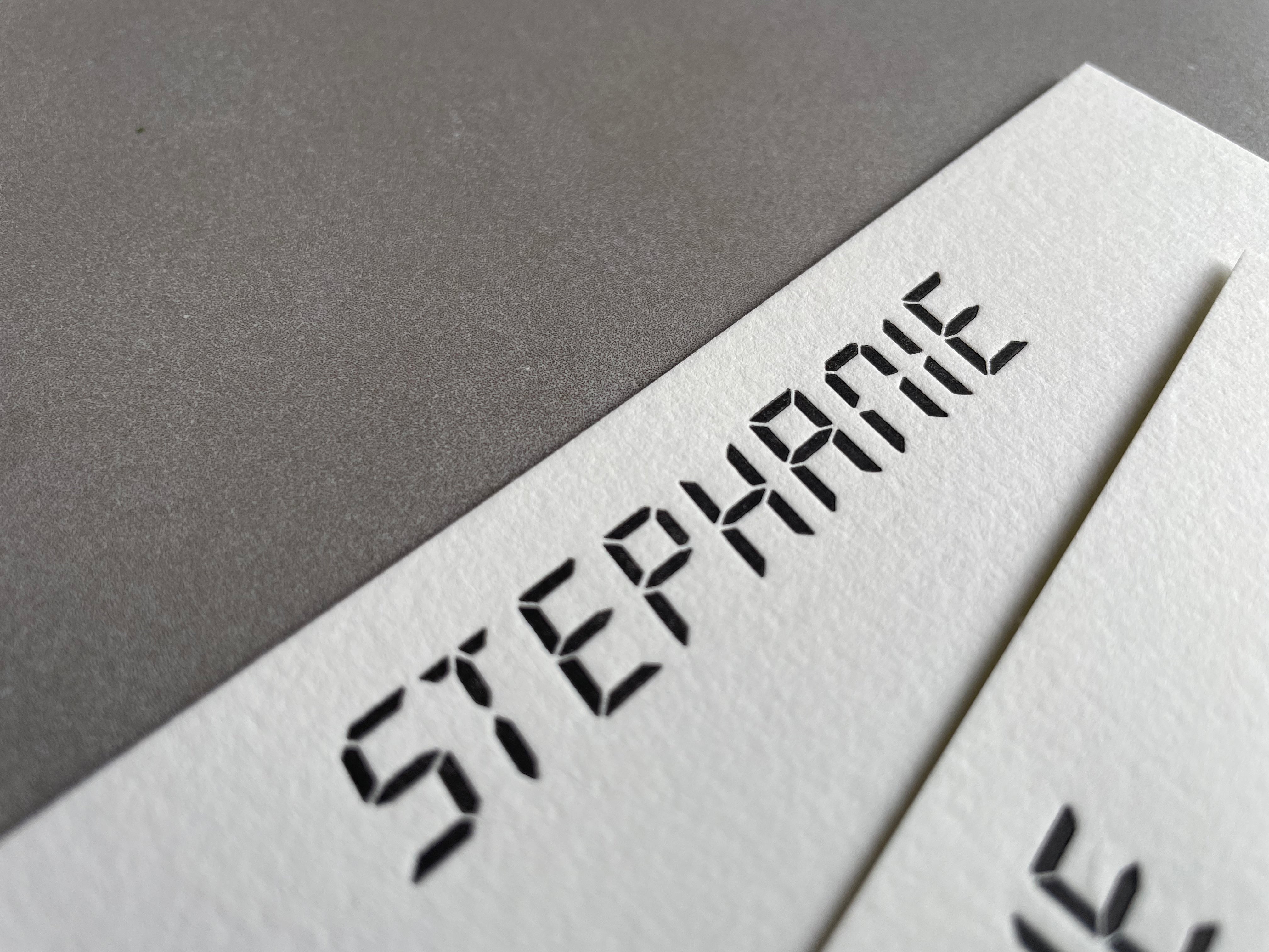 Unique Notecard Design