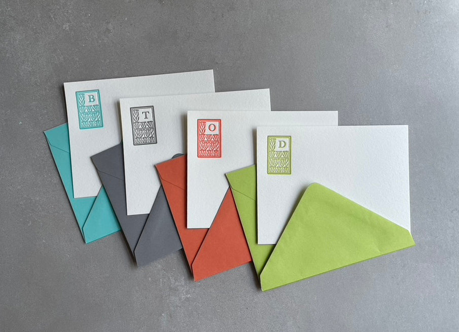 Couples Letterpress Stationery