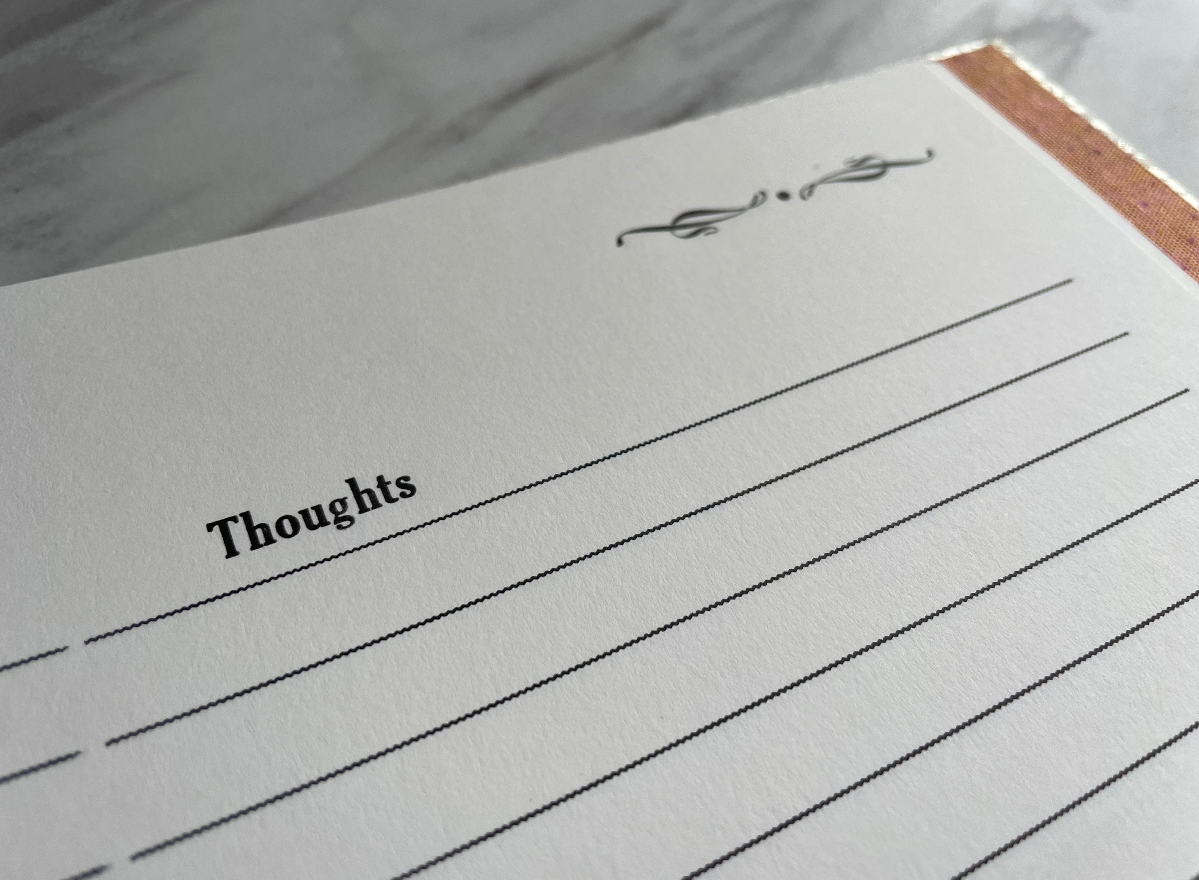 Wedding Guest Book, Letterpress Printed Guest Book, Beautiful Hand sewn Bridal Book, Wedding Reception, Vacation Home, Sign In, Luxe Finishes - Hearty Greetings