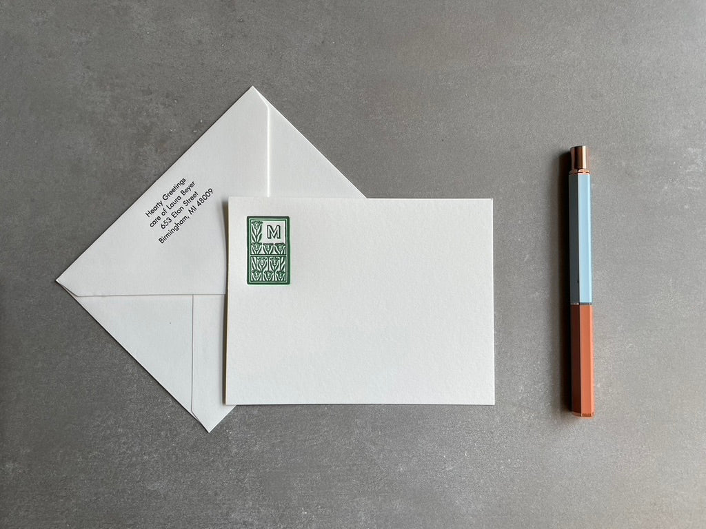 Luxury Stationery With Initials