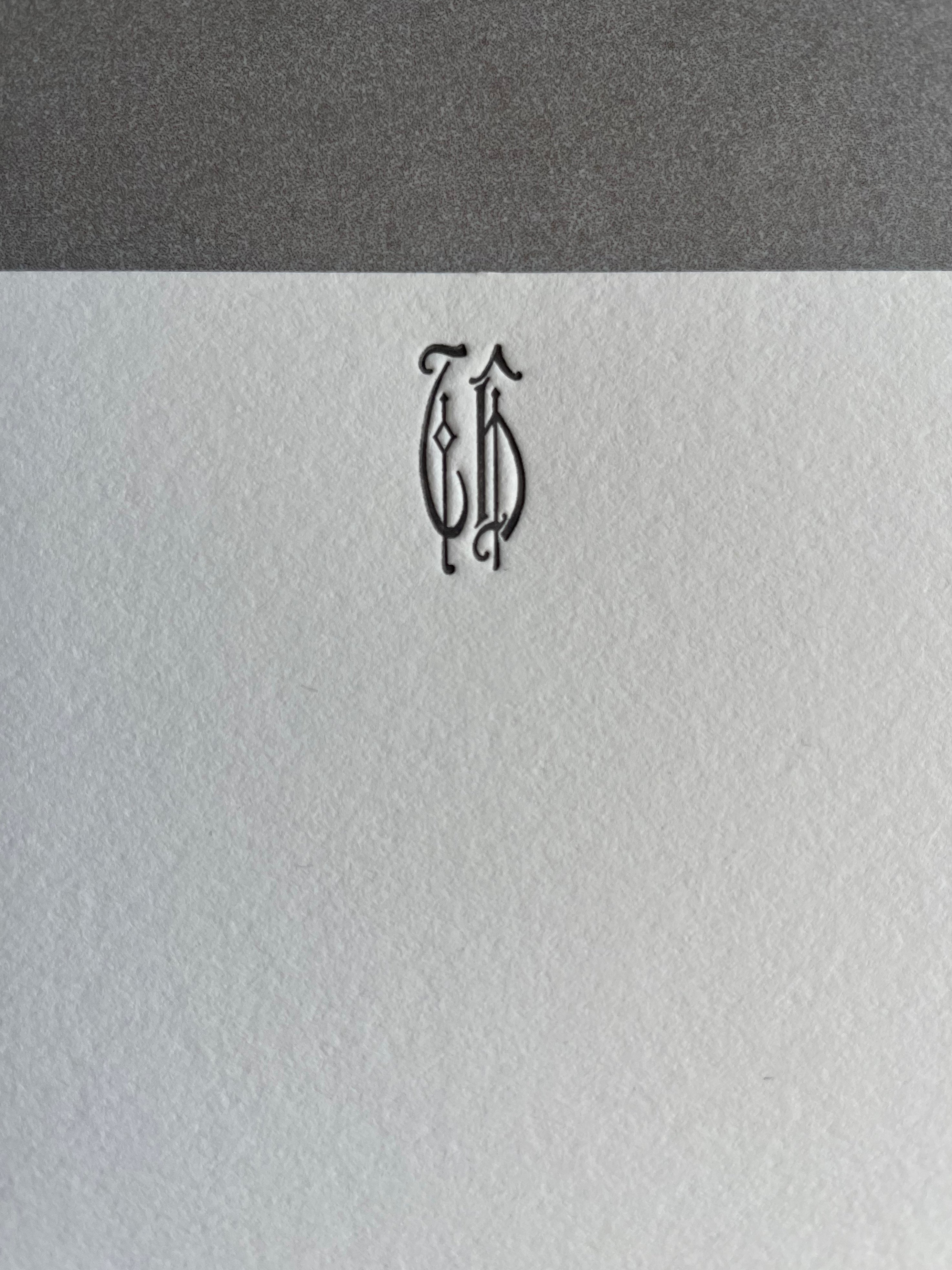 Broadway Font Stationery