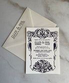 BOHO Wedding Invitation - Hearty Greetings