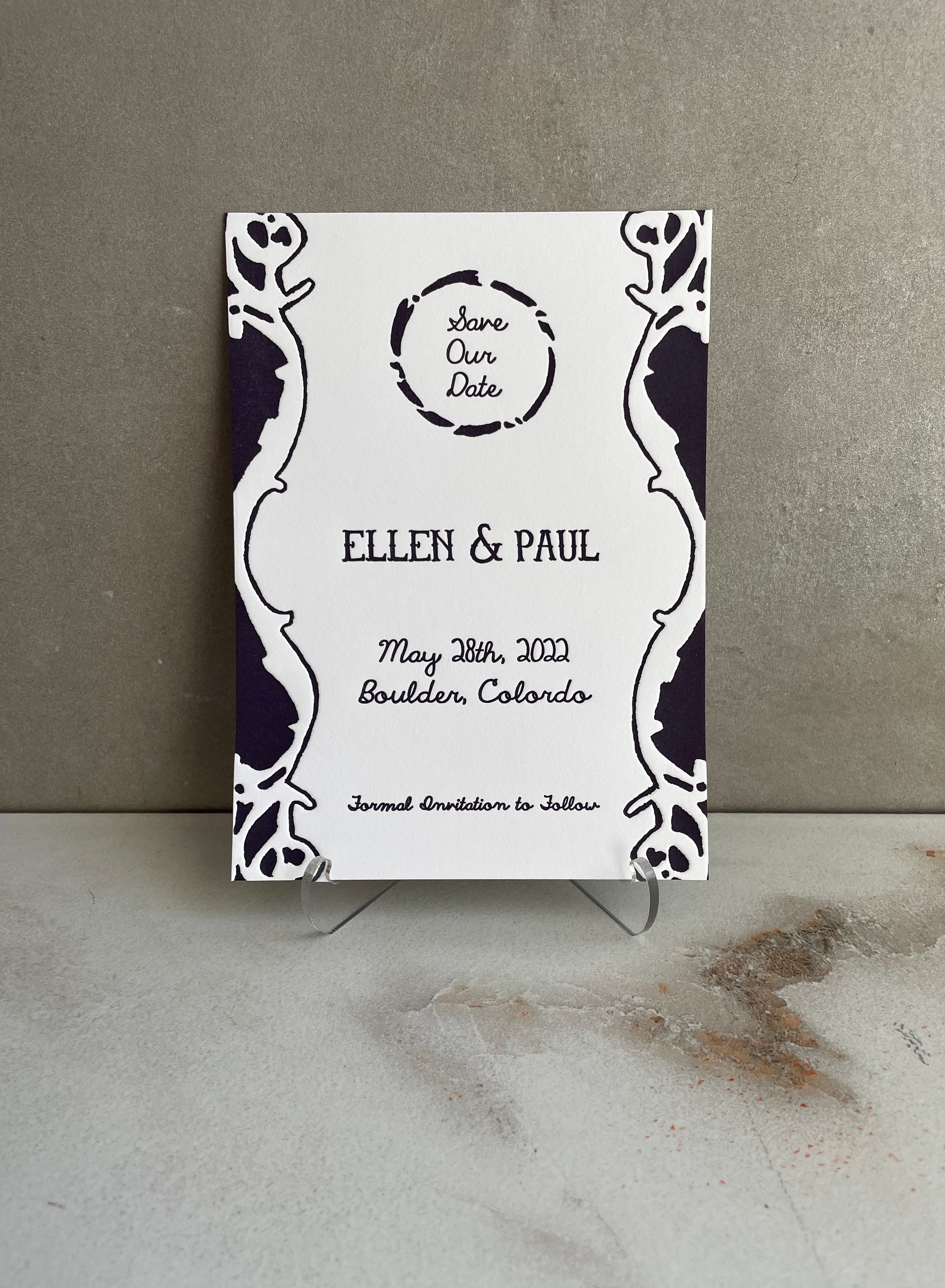 Rustic Wedding Reminder