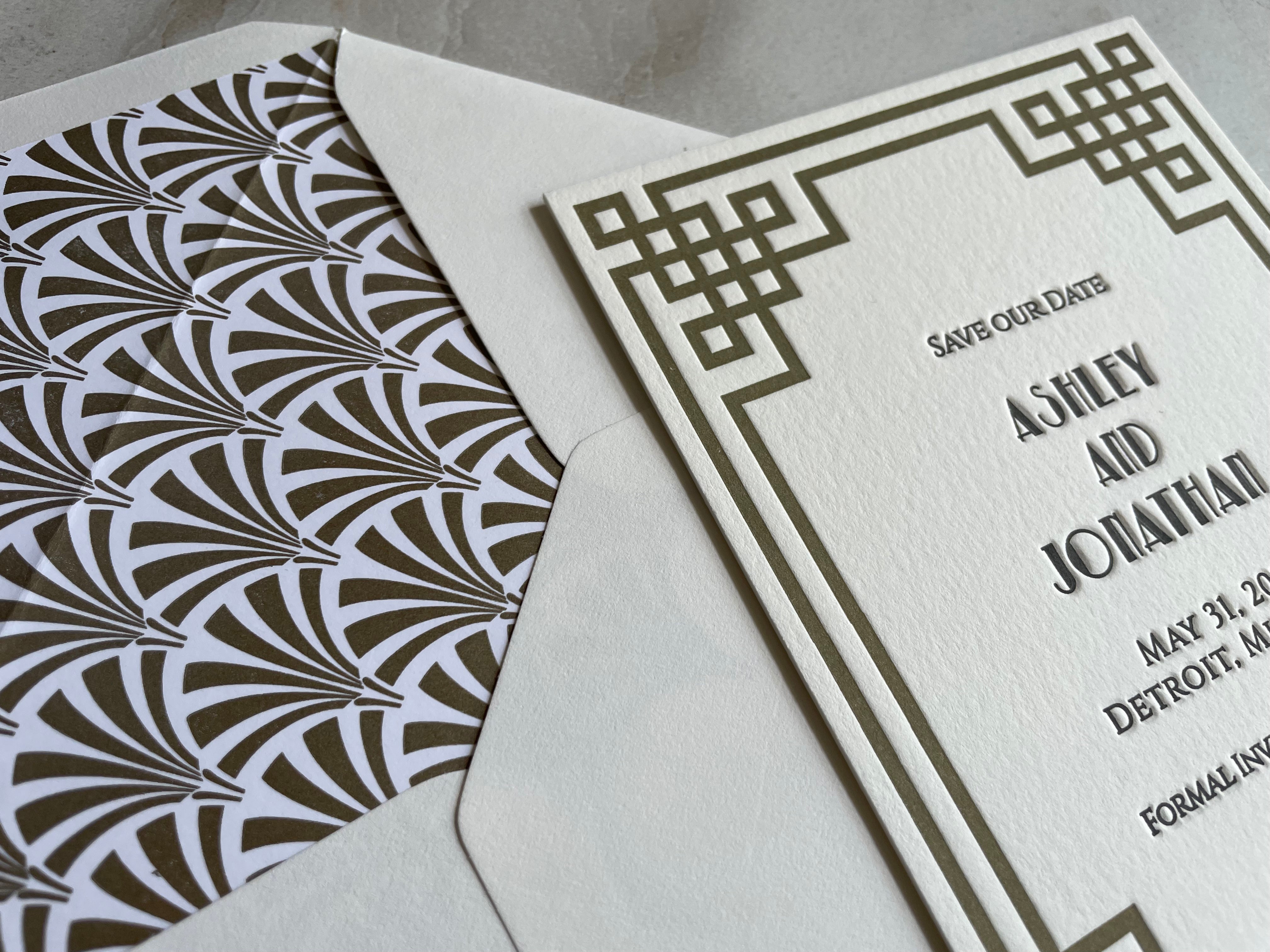 Personalized Save The Date Card
