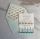 Garden Wedding Invitation - Hearty Greetings