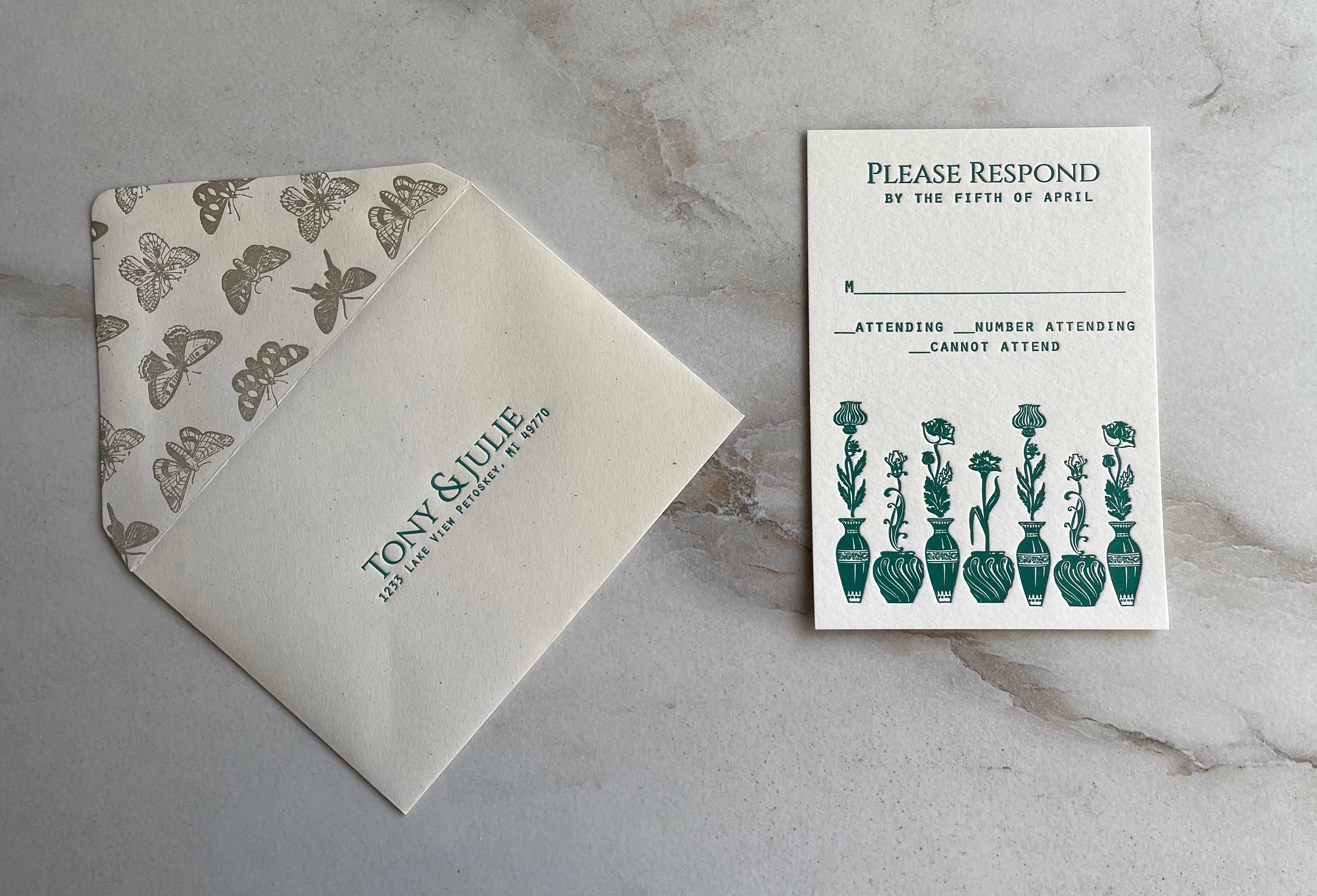 Premium RSVP Card Designs