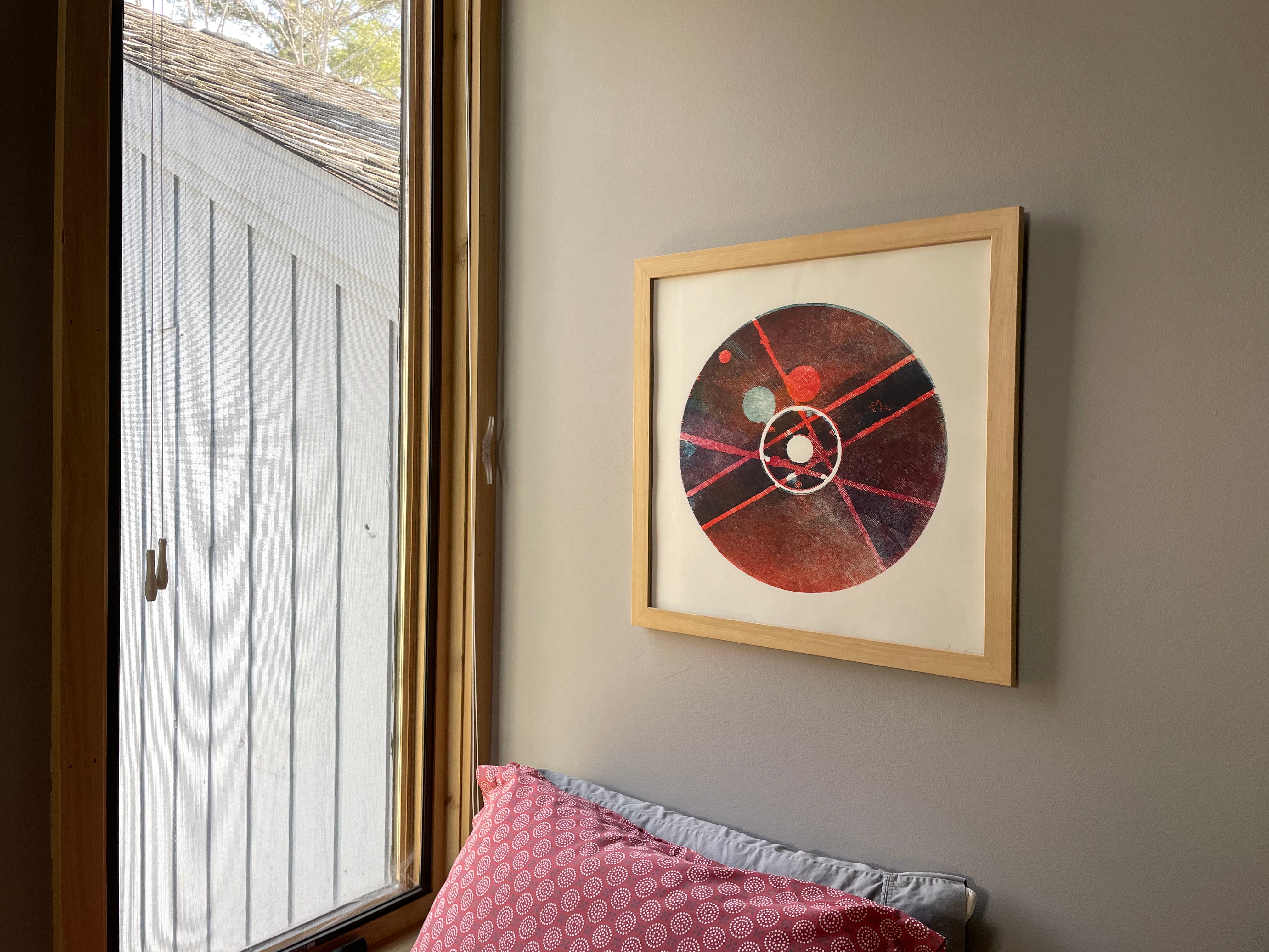 Abstract Circular Art Piece