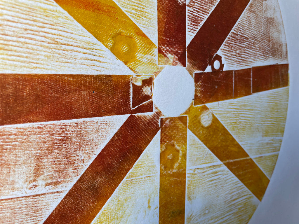 Upcycled Material Artwork