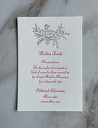 Peony Details Card - Hearty Greetings