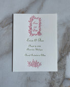 Peony Save The Date - Hearty Greetings