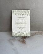 Romantic Details Card - Hearty Greetings