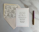 Romantic Wedding Invitation - Hearty Greetings