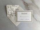 Romantic Wedding RSVP Card