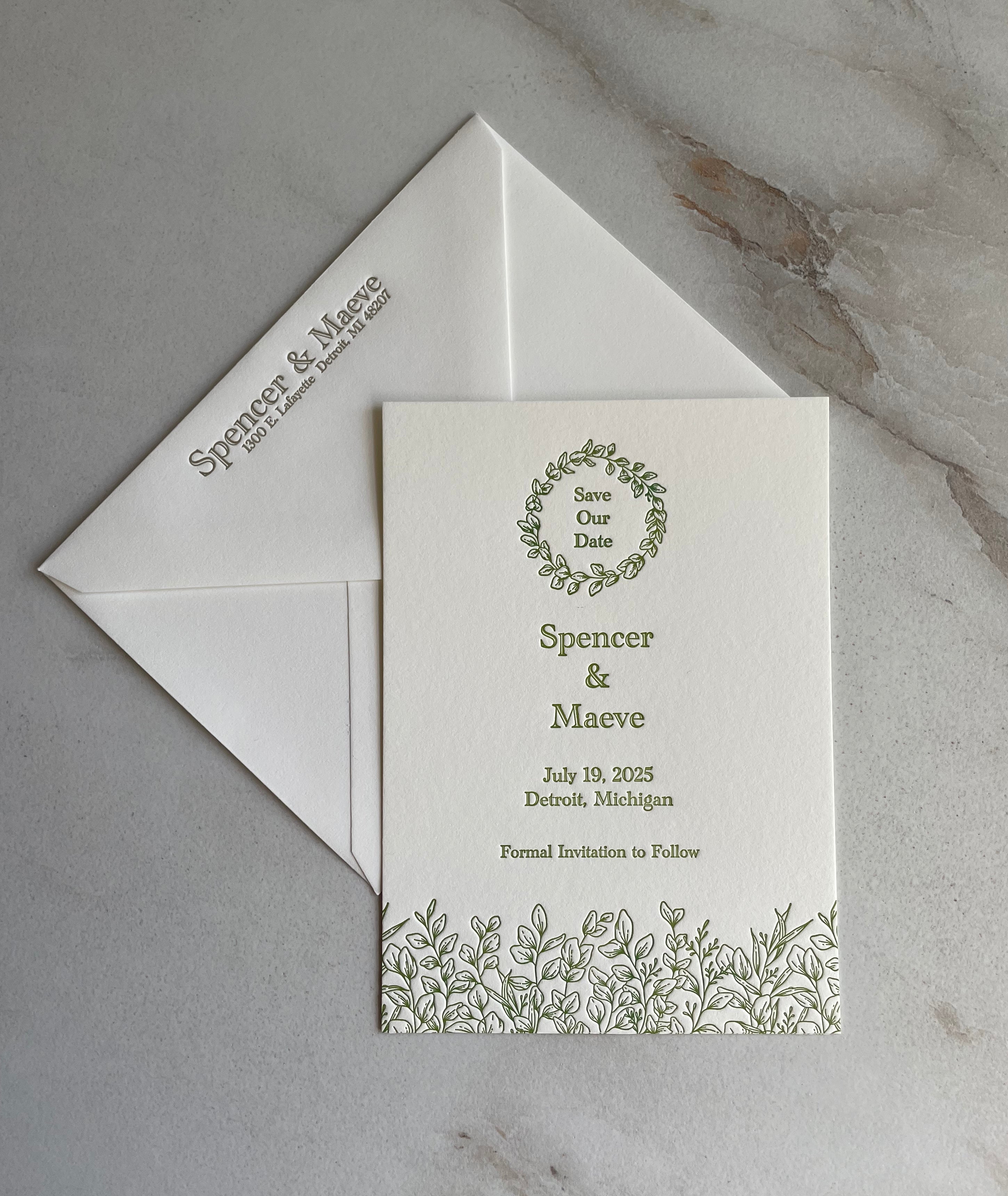Tailored Wedding Stationery
