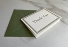 Romantic Thank You Card - Hearty Greetings