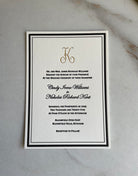 Timeless Wedding Invitation - Hearty Greetings