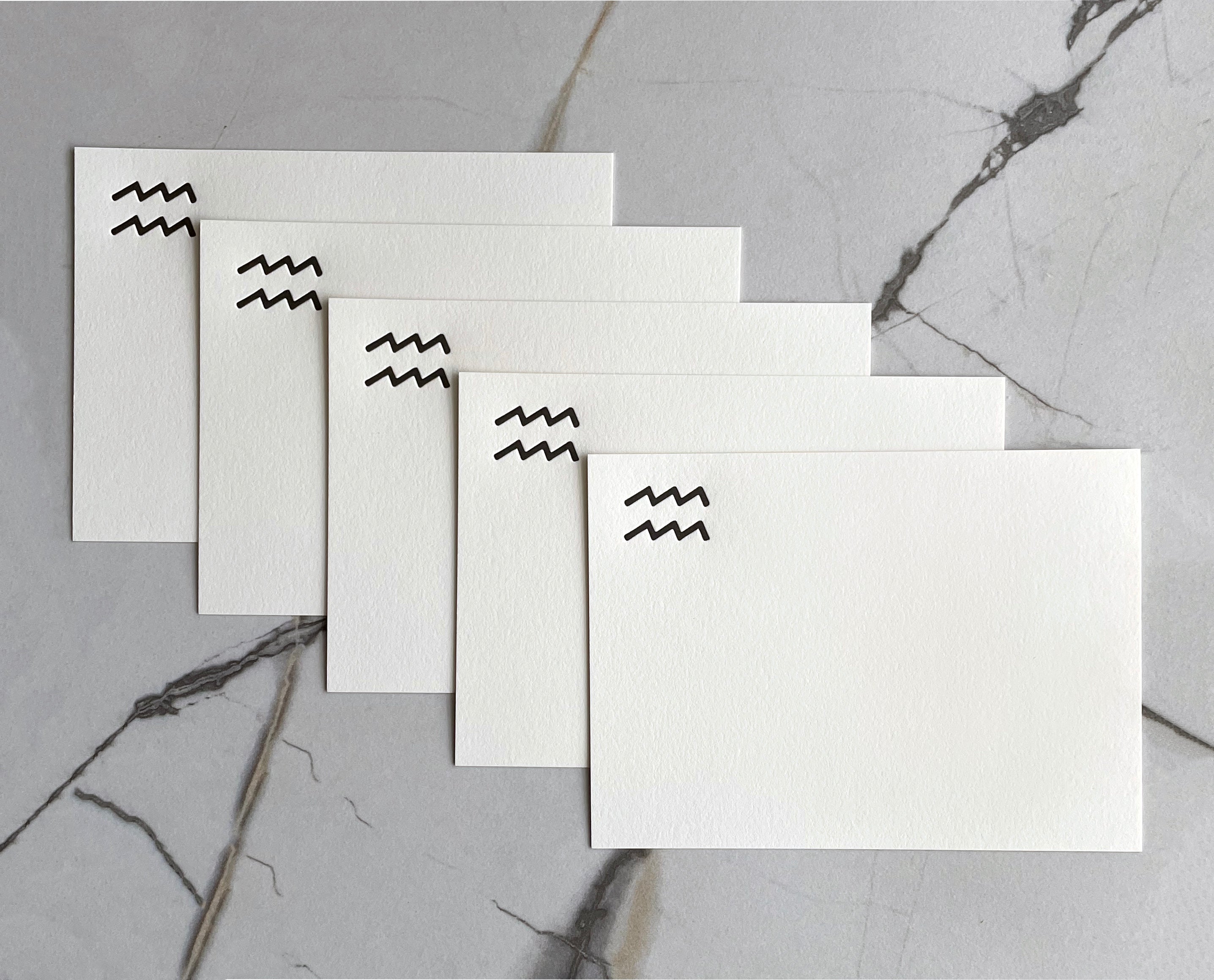 Astrology Letterpress Cards